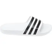 Adidas Pantoletter 'Adilette Aqua' sort / hvid