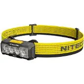 Nitecore NU27, Hovedbånd lommelygte, Sort, Gul, Polykarbonat (PC), 1 m, IP66, LED