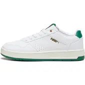 Puma Court Classic Sneakers Unisex, Shoes, White/Vine/Gold, 37.5