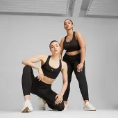 Puma 4KEEPS RUN Bra Women, Clothing, Black, XXS