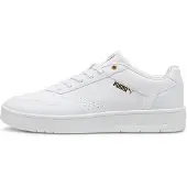 Puma Court Classic Sneakers Unisex, Shoes, White/Gold, 37.5