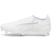 Puma ULTRA 5 ULTIMATE FG Football Boots Unisex, Shoes, White, 40.5