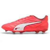Puma King Pro FG/AG Unlimited - Rød/Hvid/Rød Kvinde, størrelse 38