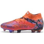 Puma FUTURE 8 ULTIMATE CREATIVITY FG Football Boots Unisex, Shoes, Orange Poppy/Dark Amethyst/Electric Peppermint, 35.5