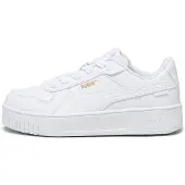 Puma Carina Street Sneakers Kids, Shoes, White/Gold, 35
