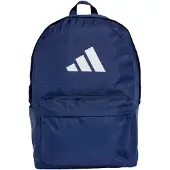 Adidas Rygsæk Classic 3 Bar - Blå/Hvid, størrelse One Size