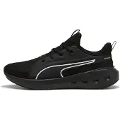 Puma SOFTRIDE Carson Running Shoes, Shoes, Black/Black/White, 42.5