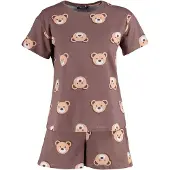 Trendyol Shorty umbra / cappuccino / sort / hvid
