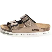 Bayton Pantoletter 'Tracy' bronze / sort