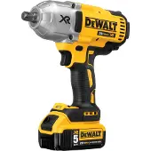 DeWalt ledningsfri slagdriversæt DCF899P2, 18 V, 2 x 5 Ah, oplader + kuffert