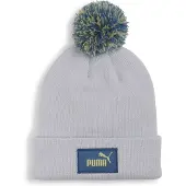 Puma FC Pom Pom Beanie Youth, Accessories, Silver Mist, Youth