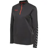 Hummel Sweatshirt med halv lynlås - , størrelse Medium
