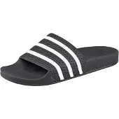 Adidas Pantoletter 'Adilette' sort / hvid