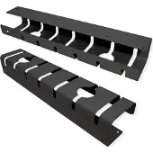 Roline 17.03.1303, Kabelbakke, Skrivebord, Metal, Sort