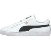 Puma Basket Classic XXI Trainers, Shoes, White/Black, 42.5