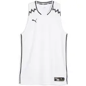 Puma Fodboldtrøje 'Hoops Team Game' sort / hvid