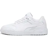 Puma Doublecourt Sneakers Unisex, Shoes, White/Cool Light Gray, 38