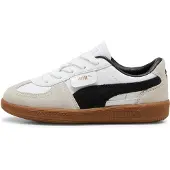 Puma Palermo Sneakers Kids, Shoes, White/Vapor Gray/Gum, 31