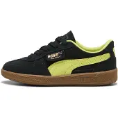 Puma Palermo Sneakers Kids, Shoes, Black/Lemon Sherbert, 28