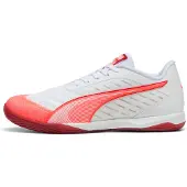 Puma IBERO IV Futsal Boots, Shoes, White/Glowing Red/Dark Crimson, 42.5