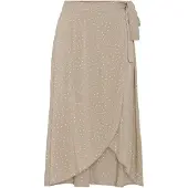 Pieces Nederdel 'PCTALA' beige / hvid