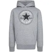 Converse Sweatshirt grå-meleret / sort / hvid