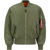 Alpha industries Overgangsjakke 'MA-1 Heritage' grøn
