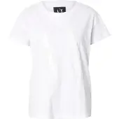 Armani Exchange A|X Armani Exchangetil kvinder. 8NYTCXYJG3ZU0002 Kortærmet T-shirt hvid (L), Casual, Bomuld, Korte ærmer