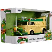 Turtles Teenage Mutant Ninja Turtles Die-cast Model 1/24 Donatello & Party Wagon