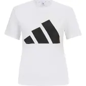 Adidas Funktionsbluse sort / hvid