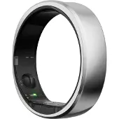 RINGCONN Smart Gen2 für Frauen und Männer - Schlaf- und Fitness Tracking Wearable - Herzfrequenz - Zukunftssilber Größe 10