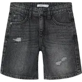Name it Shorts - NkmSilas - Dark Grey Denim - - 14 år (164) - Shorts