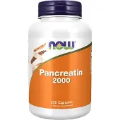 Now , Pancreatin 2000, 250 Kapsler