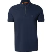 BOSS Slim fit poloshirt i bomuld med stræk og logomærke