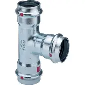 Viega Prestabo tee 42mm af ulegeret stål SC contour