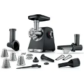 Bosch Serie 6 , 2100 W, Sort, Sølv, 3,5 kg/min, 1 m, Rustfrit stål, Metal, Plast