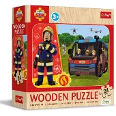 Ravensburger Træpuslespil 24 Den Fantastiske Brandmand