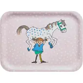 Muurla Pippi bakke 20x27 cm Pippi and the Horse