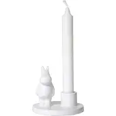 Pluto Design Mumin lysestage keramik Hvid