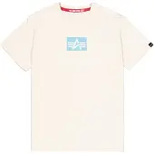 Alpha industries Satin Logo T-shirt Med Korte ærmer