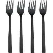 Aida Raw gaffel 4-pak Sort