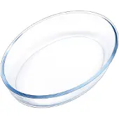 Stoneline oval ovnfast glasfad borosilikat 35x24x7 cm / 3L