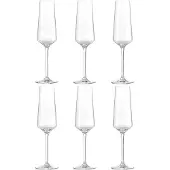 Leonardo Puccini, Champagne fløjte, 280 ml, Glas, Transparent, Rydde, CE