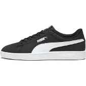 Puma Smash 3.0 Buck Sneakers, Shoes, Black/White, 44.5