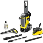 Kärcher high-pressure cleaner K 7 WCM Premium Home (yellow/black, with dirt blaster, hose reel and surface cleaner)