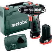 Metabo smūginis suktuvas gręžtuvas 12V 38 / 20Nm 2x2.0Ah SB BL
