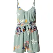 About You Jumpsuit 'Paola' navy / grøn / orange / offwhite
