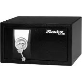 Master Lock Small No. X031ML - Pengeskab - massivt stål - grå, sort