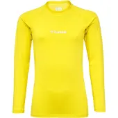 Hummel BL Performance Baselayer Lange Ærmer - Gul Børn, størrelse 140 cm