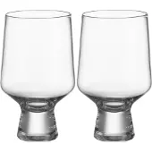 Iittala Solare glas på fod 40 cl 2-pak Klar